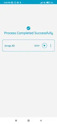 Convert Audio And Songs To 8D android App screenshot 0